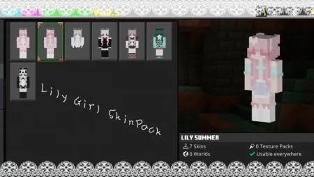 Lily Girl SkinPack pic 2