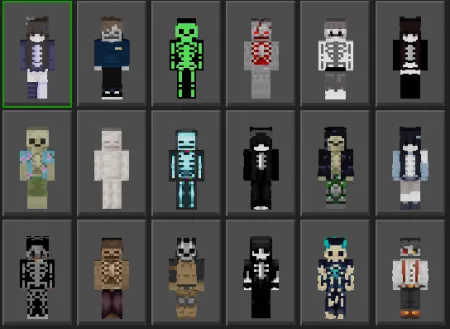 TUSP : SKELETON I Skin Pack pic 3
