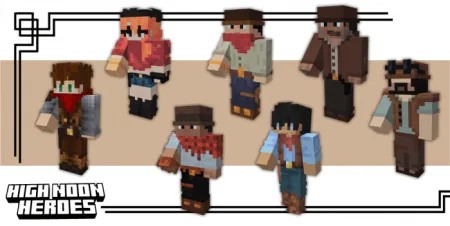 High Noon Heroes Skin Pack pic 3