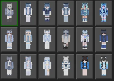 TUSP : Blue Dress Skin Pack pic 3