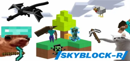 SkyBlock-R but have Blood_Moon Map pic 1