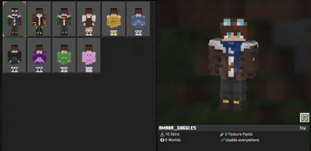 Amara's Wardrobe Skin-Pack pic 2