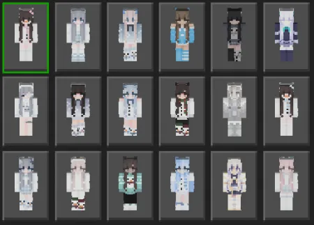 TUSP : Snow Girl SkinPack pic 3