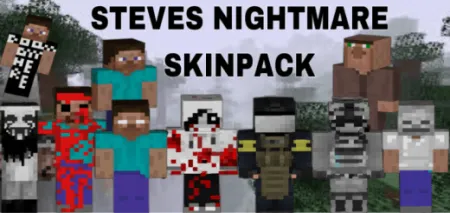 Steves Nightmare SkinPack pic 1