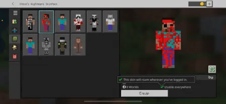 Steves Nightmare SkinPack pic 3