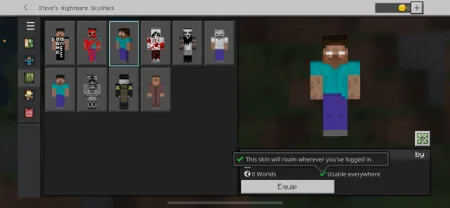 Steves Nightmare SkinPack pic 4