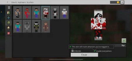 Steves Nightmare SkinPack pic 5
