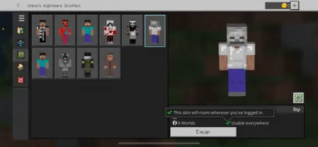 Steves Nightmare SkinPack pic 7