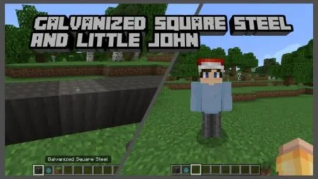 Galvanized Square Steel Meme Addon pic 2