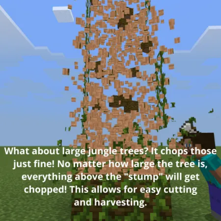 Tree Decapitator / treecapitator Addon pic 5