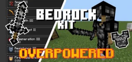 Bedrock Kit - Overpowered Addon pic 1