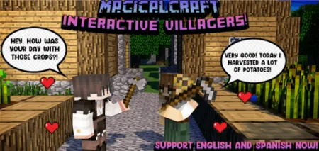MagicalCraft: Dungeons, Bosses and New Villages Map pic 1